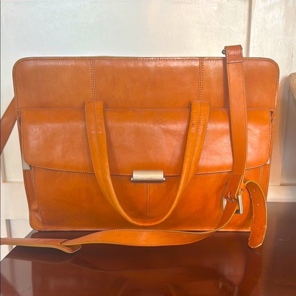 Pell Studio Leather Briefcase/Bag